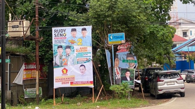 Pengamat Kritik APK Pilkada Kaltim 2024: Foto Paslon Besar, Visi-Misi Tak Terlihat