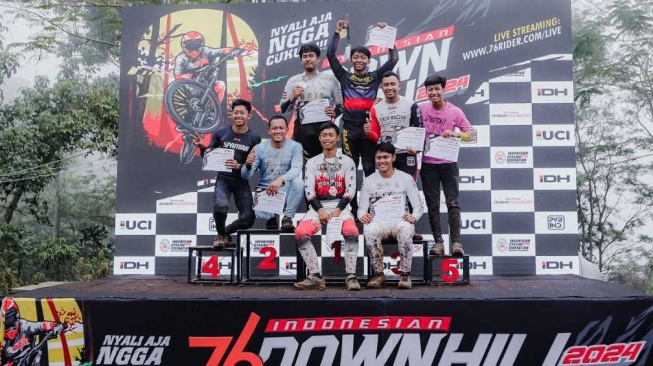 Persaingan Downhiller di Ternadi Bike Park Rampung, Rendy Varera Sanjaya Juara