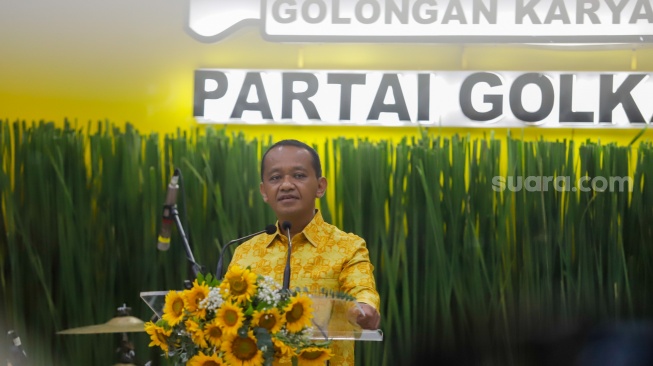 Sore Ini Bahlil Dikabarkan Bakal Umumkan Kader Kejutan di Markas Golkar