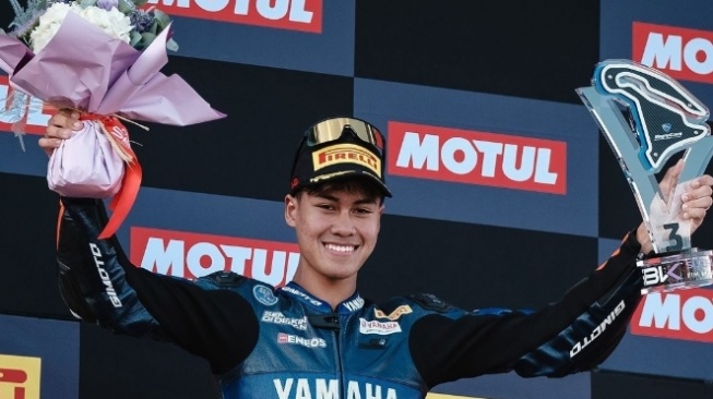 Mengenal Juara Dunia FIM Super Sport 300 World Championship 2024 Aldi Satya Mahendra, Asli Bantul dari Keluarga Pebalap