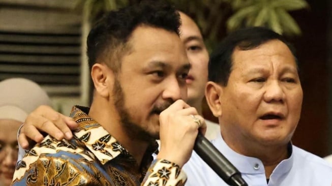 Giring Ganesha dan Prabowo (Instagram/@giring)