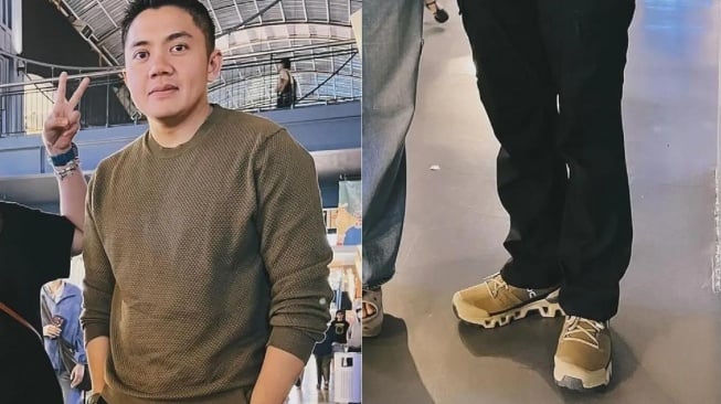 Koleksi sepatu Mayor Teddy Indra Wijaya (TikTok/rahasia_valeri_official)