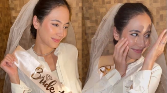 Kena Batunya, 7 Momen Bridal Shower Pevita Pearce yang Prank Sahabat Saat Lamaran