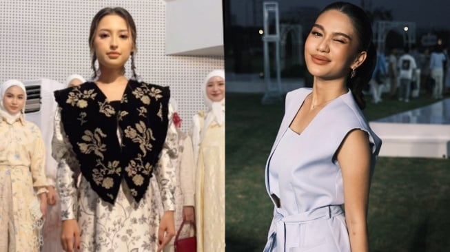 Beda dari Azizah Salsha, Gaya Jennifer Coppen Jalan di Catwalk Pukau Netizen: Nggak Tinggi Tapi...