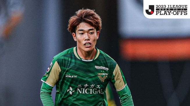 Penyerang klub Jepang Tokyo Verdy, Itsuki Someno. [Dok. Instagram Itsuki Someno]