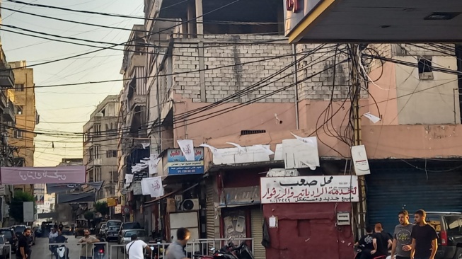 Suasana kota Beirut di tengah serangan militer Israel dalam beberapa pekan terakhir ke Lebanon. Foto diambil pada 24 September 2024. [Dok. Faisal Assegaf/Albalad.co]