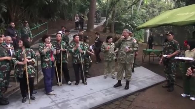 SBY ke Gunung Tidar. [Youtube/Susilo Bambang Yudhoyono]