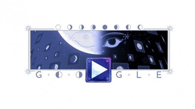 Google Rayakan Half Moon Terakhir di Oktober Lewat Game Doodle Interaktif