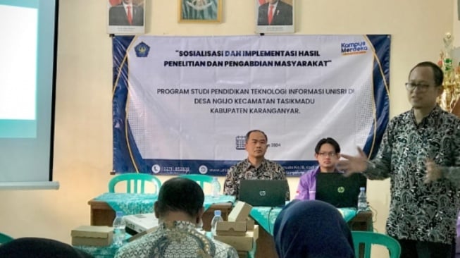 Pelatihan Digital UMKM oleh Tim Pengabdian Masyarakat PTI FKIP UNISRI