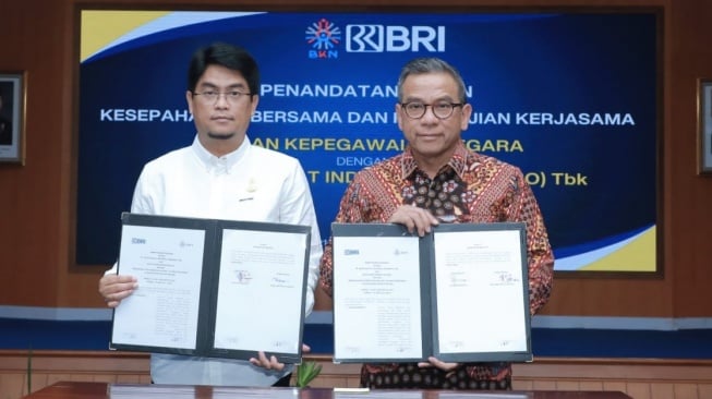 Era Baru Transaksi Digital di BKN, BRI Dukung Sistem Cashless Canggih