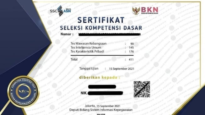 Download Sertifikat SKD CPNS 2024 Sekarang! Cek Link dan Caranya di Sini