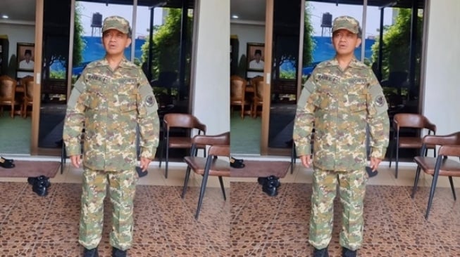 Segini Gaji dan Tunjangan Bahlil yang Tampil Ikonik dengan Baju Tentara