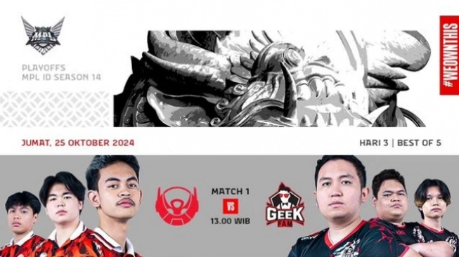 Playoffs MPL ID S14 Bigetron Alpha vs Geek Fam. [MPL Indonesia]