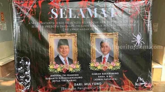 Presiden BEM FISIP Unair Diteror Usai Viral Karangan Bunga Satire