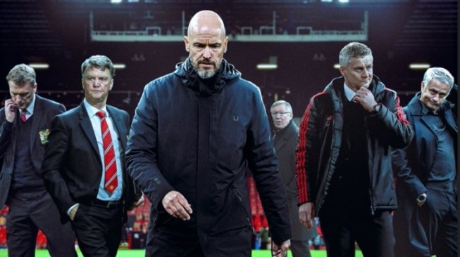 Erik ten Hag Dipecat, Manchester United: 8 Pelatih, 7 Gelar, 156 Kekalahan