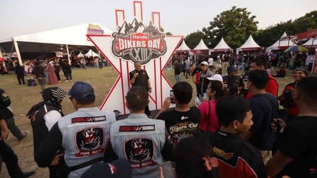 Honda Bikers Day 2024 digelar Klaten, Jawa Tengah pada 26 Oktober 2024 dengan melibatkan lebih dari 22.000 pemotor dari seluruh Indonesia. [Dok AHM]