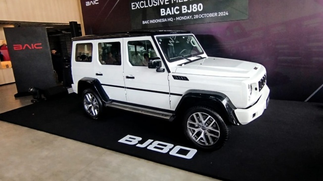 BAIC Indonesia Memperkenalkan BJ80di Indonesia. (Foto: BAIC)