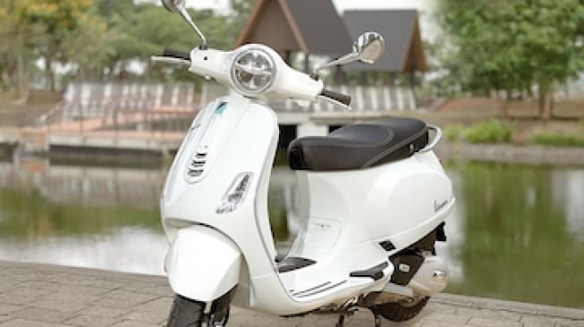 Vespa LX hadir dalam empat pilihan warna baru. [Dok PT Piaggio Indonesia]