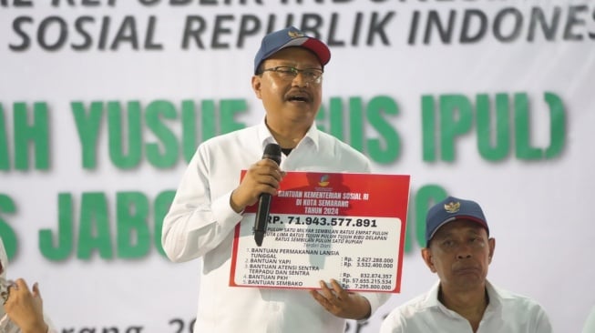 Kunjungi Semarang, Gus Mensos Minta Masyarakat dan Pemda Ikut Perkuat Data Terpadu Kesejahteraan Sosial