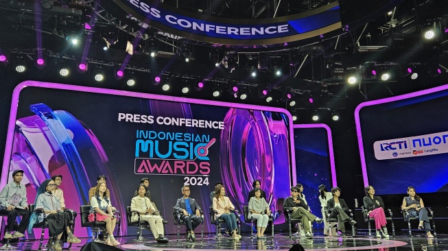 Press Conference Indonesian Music Award 2024 yang berlangsung pada Jumat, (25/10) [Telkom]