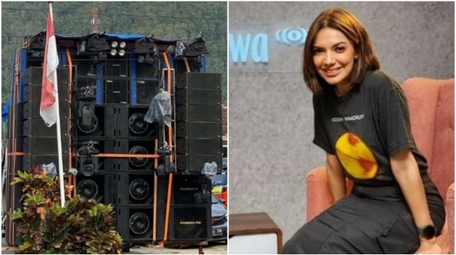 Netizen TikTok vs X sedang panas membahas Sound Horeg hingga Najwa Shihab. (Kolase Instagram)