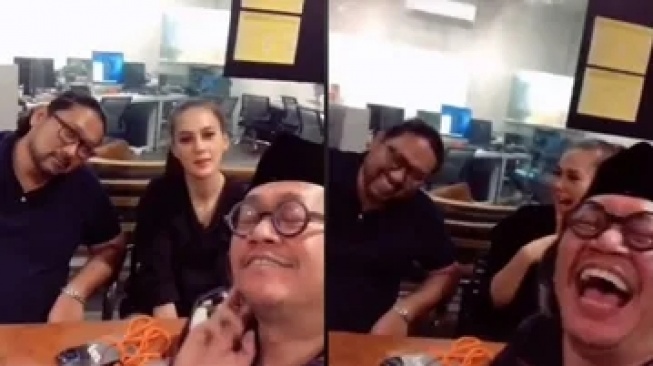 Foto diduga kebersamaan Paula Verhoeven dengan Nico Surya. [TikTok]