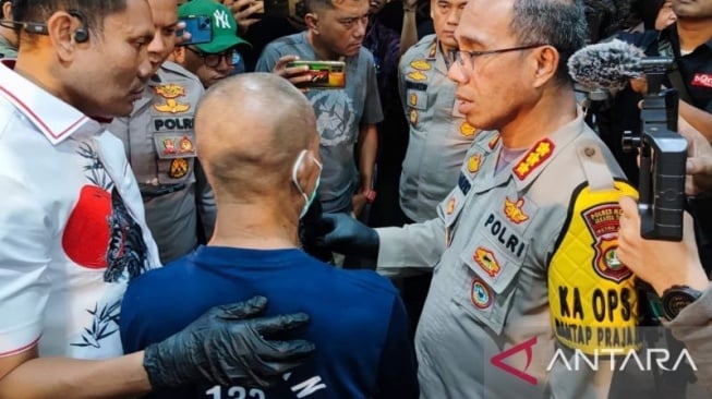 Indra Jaya penculik anak penjual nasi uduk ternyata residivis sejumlah kasus. (Antara)