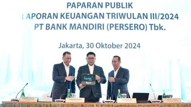 Bank Mandiri Sukses Salurkan Kredit Rp1590 Triliun di Triwulan III 2024