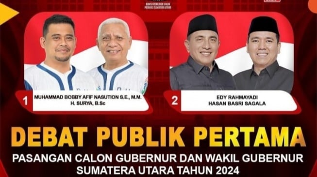 Pukul Berapa Debat Perdana Pilgub Sumut 2024 Malam Ini? Begini Informasinya