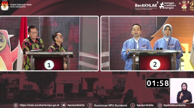 Malam Nanti Debat Kedua Pilkada Solo, 486 Petugas Gabungan Dikerahkan