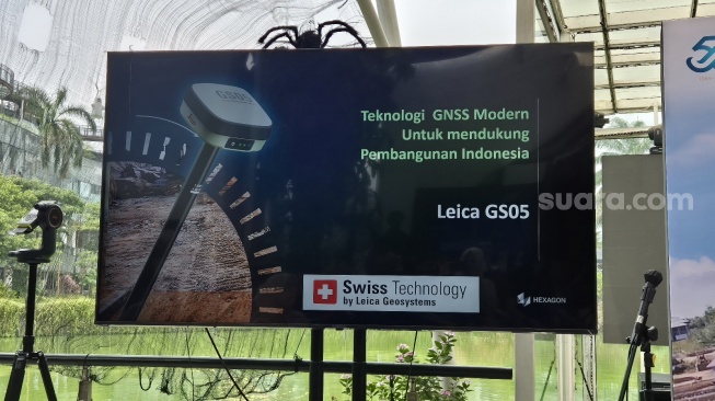 Leica GS05 Berteknologi GNSS Dijamin Akurat