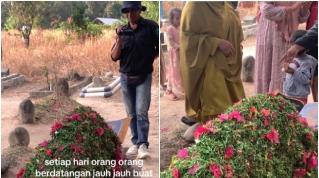 Makam Nia Kurnia Sari (TikTok)