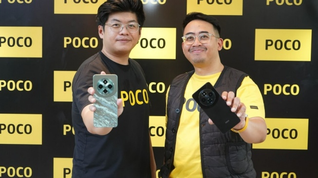 POCO C75 resmi meluncur ke Indonesia. (POCO)