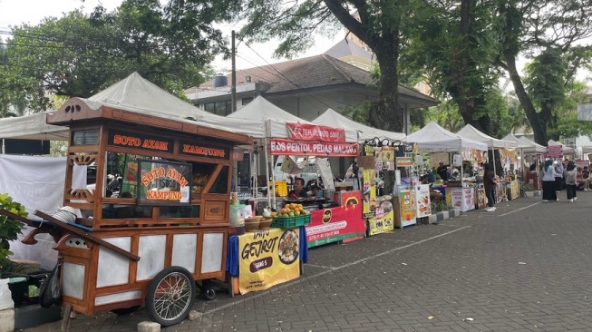 Suasana acara tahunan Expo Kewirausahaan di Gor Pertamina, Universitas Brawijaya  [Universitas Brawijaya]