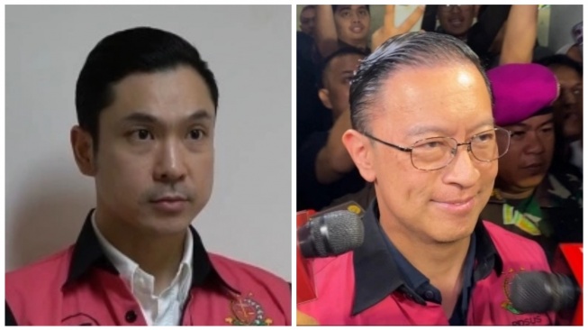 Sesama Ditahan Kejaksaan, Beda Sikap Tom Lembong dan Harvey Moeis Usai Pakai Rompi Pink Disorot