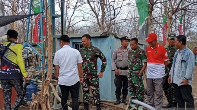 BRI Bersama Kodim Situbondo Bangun Sumur Bor untuk Penuhi Kebutuhan Warga