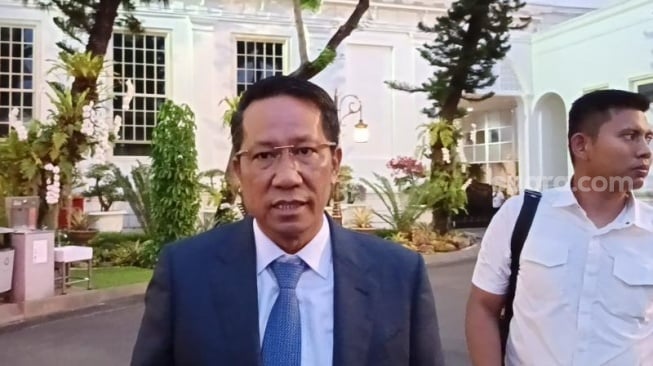 Menteri Hukum Supratman Andi Agtas. (Suara.com/Novian)