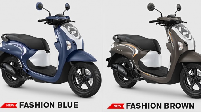 Warna baru All New Honda Scoopy 2024 (AHM)