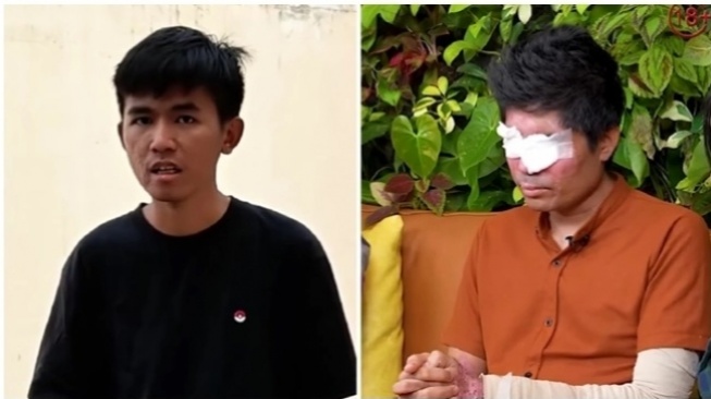 Kolase foto Tiko anak Ibu Eny dan Agus Salim. (YouTube/TIKO/CURHAT BANG Denny Sumargo)