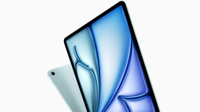 iPad Air M2 yang meluncur pada 2024. (Apple)