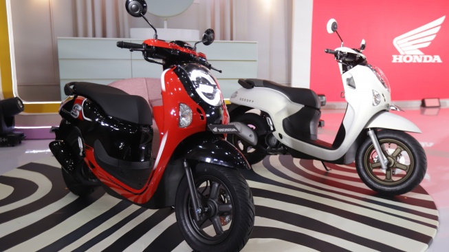 All New Honda Scoopy generasi ke-6 memiliki setidaknya 6 pembaruan saat diluncurkan pada 5 November 2024 di Cikarang, Jawa Barat. [Dok AHM]