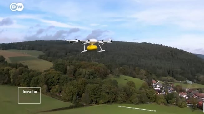 Teknologi Drone Jerman Jadi Solusi Distribusi Obat dan Vaksin di Pelosok