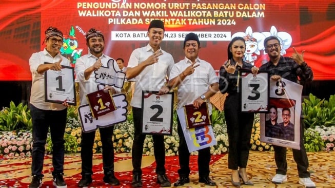 Paslon GURU Percaya Diri Hadapi Debat Kedua Pilwali Kota Batu