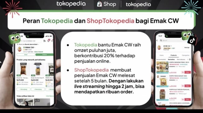 Tokopedia dan ShopTokopedia ikut merayakan Hari Pahlawan 2024, Jakarta, Jumat (8/11/2024). [Screenshot]