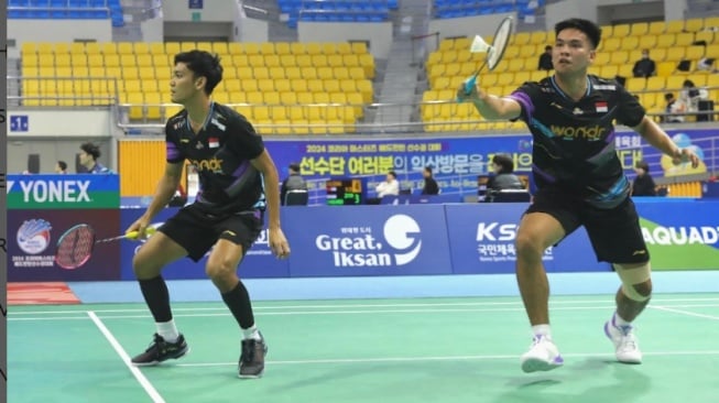 Dua Ganda Putra Indonesia Gagal Lolos Babak 8 Besar Korea Masters 2024