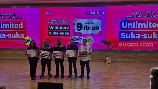 Smartfren Luncurkan Unlimited Suka-Suka, Internetan Bebas Khawatir, Mulai Rp9.000-an