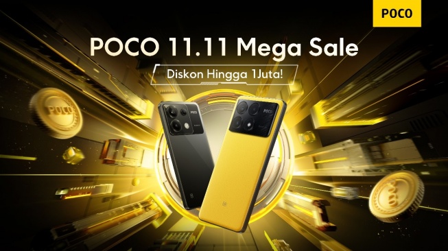 Promo 11.11 HP Poco edisi Harbolnas 11 November 2024. [Poco Indonesia] 