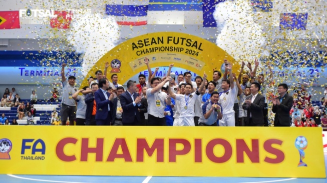 Akhiri Dominasi Thailand, Indonesia Sukses Raih Gelar Juara AFF Futsal 2024