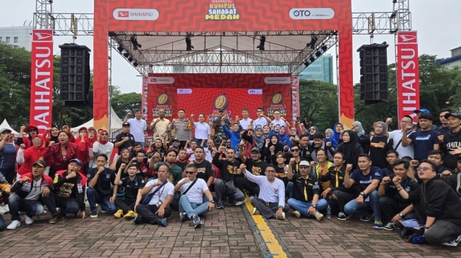 Daihatsu Kumpul Sahabat Riuhkan Kota Medan di Akhir Pekan