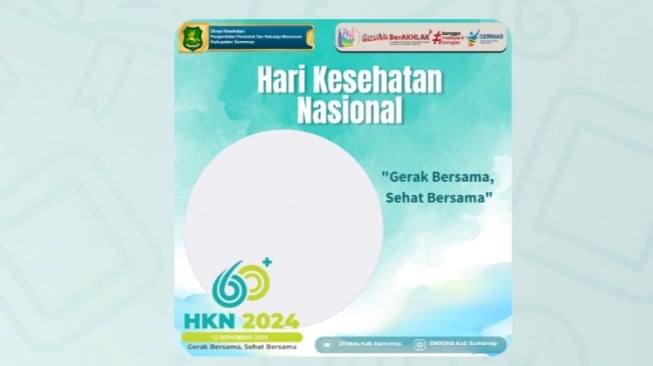 Download Gratis! 20+ Link Twibbon Hari Kesehatan Nasional 2024